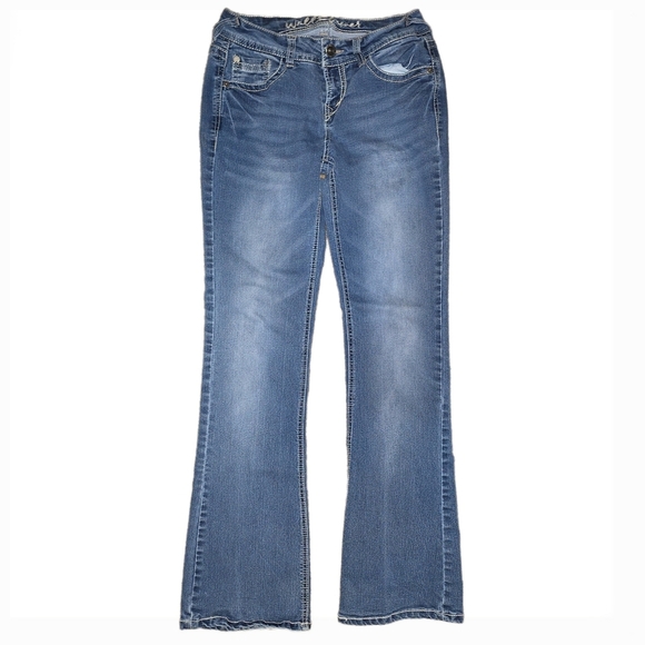 Ladies Wallflower Y2K Flare Jeans - Size 3 - Picture 1 of 8